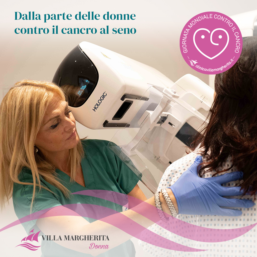 Prevenzione cancro seno Clinica Villa Margherita Roma